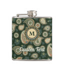 Search for paisley pattern flasks Green