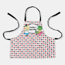 Search for red and white stripes aprons Whimsical