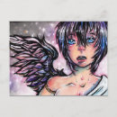 Search for angel wings postcards Illustration
