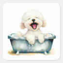 Search for bichon frise stickers Puppy