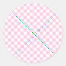 Search for check pattern stickers Retro gingham