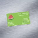 Search for watermelon business cards Summer