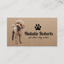 Search for poodle business cards Paw