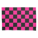 Search for black and pink pillowcases Pattern