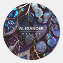 Search for blue crystal stickers Glitter