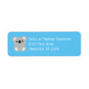 Search for koala bear return address labels Boy