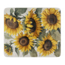 Search for sunflower chopping boards Glass