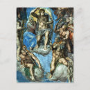 Search for judgement postcards Michelangelo