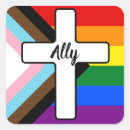 Search for rainbow cross stickers Lgbtq