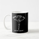 Search for jesus loves you mugs Funny