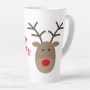 Search for funny nose mugs Reindeer