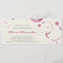 Search for wine stain invitations Bridal