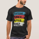 Search for awesome since 1992 tshirts April