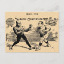 Search for vintage boxing illustration postcards Victorian