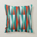 Search for teal and red cushions Abstract