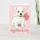 Search for westie valentines day cards Puppy