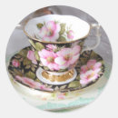 Search for pink teacup stickers Vintage