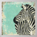 Search for vintage zebra posters Safari