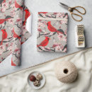 Search for red cardinal wrapping paper Elegant
