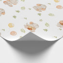 Search for baby shower elephant wrapping paper Watercolor
