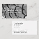 Search for fence business cards Residential