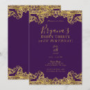 Search for dirty thirty gold birthday invitations Glam