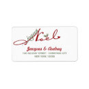Search for joyeux noel return address labels Elegant