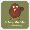 Search for cute turkey stickers Brown