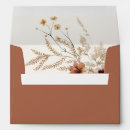 Search for burnt orange envelopes Wildflower