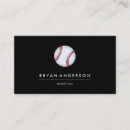 Search for baseball business cards Player