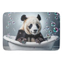Search for panda bear bath mats Wildlife