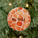 Search for giraffe christmas tree decorations Watercolor