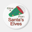 Search for elves magnets Merry christmas