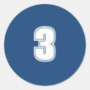 Search for number 3 stickers Three
