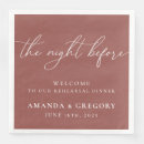 Search for gold and white wedding napkins Calligraphy