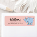Search for who return address labels Vintage
