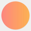 Search for orange gradient stickers Colourful