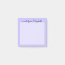 Search for pastel purple post it notes Girly