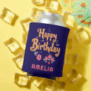 Search for happy birthday can coolers Flower