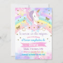 Search for unicorn head invitations Rainbow