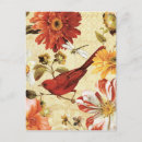 Search for garden birds postcards Flower