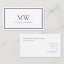 Search for navy blue business cards Professional