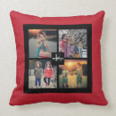 Search for burlap christmas cushions Red