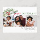 Search for peace on earth postcards Greenery