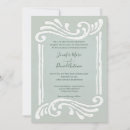 Search for jade green wedding invitations Simple