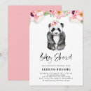 Search for black white panda invitations Cute