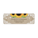Search for burlap and lace return address labels Fall