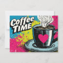 Search for colorful hearts postcards Retro
