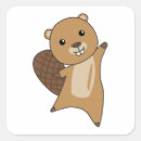 Search for beaver stickers Rodent