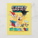 Search for superhero vertical postcards Dc super pets